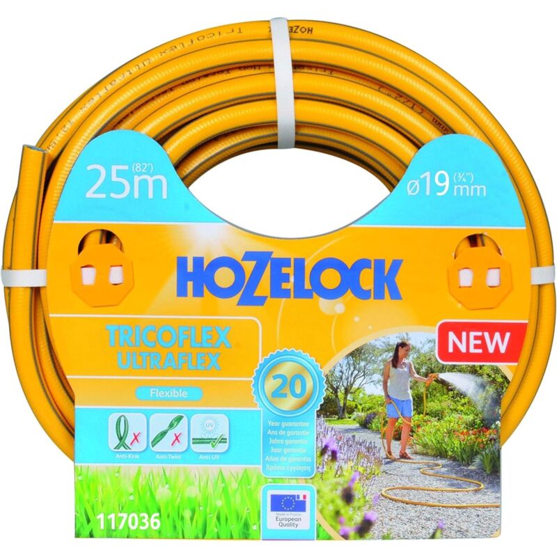 foto del prodotto hozelock tubo tricoflex ultraflex da 50 25 m diam 19 mm g.f. size 25 mt