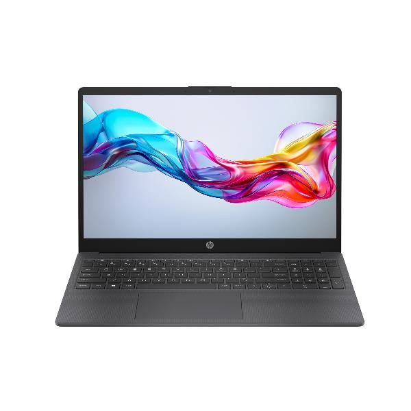 foto del prodotto hp 15 fd0079nl intel n n100 computer portatile 39,6 cm 15.6 hd 4 gb ddr4 sdram 128 gb ufs wi fi 6e 802.11ax windows 11 home in s mode grigio
