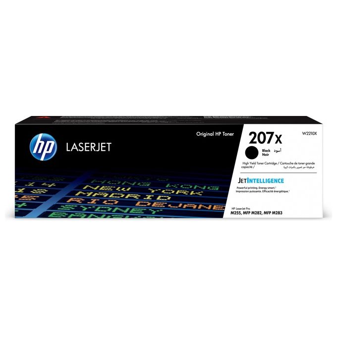 foto del prodotto hp 207x high yield black laserjet toner originale 1 pezzo