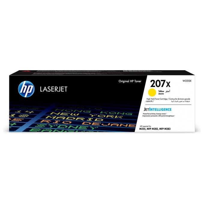 foto del prodotto hp 207x toner originale giallo