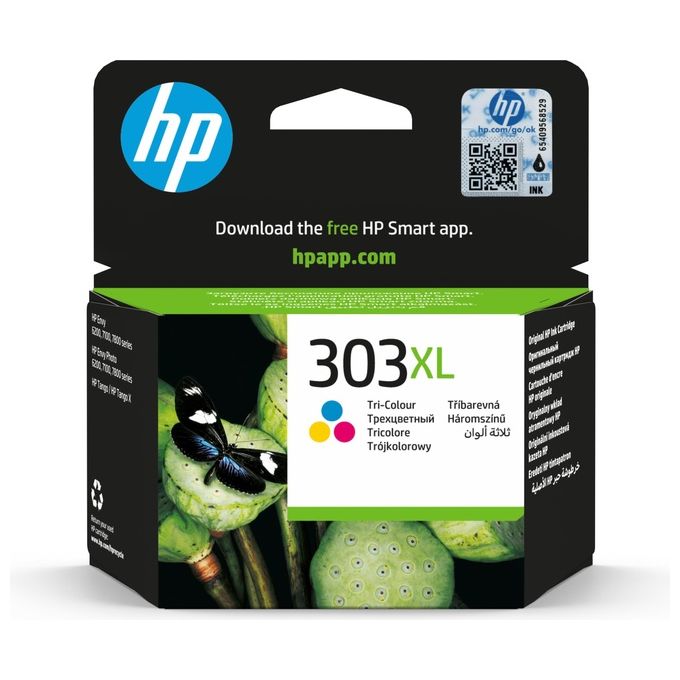 foto del prodotto hp 303xl cartuccia inchiostro alta capacita tricromia