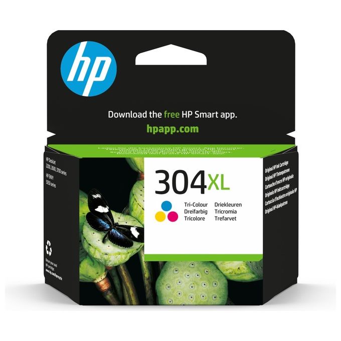 foto del prodotto hp 304xl tri color ink cartridge