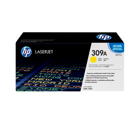 foto del prodotto hp 309a cyan original laserjet toner cartridge cartuccia toner 1 pz originale ciano