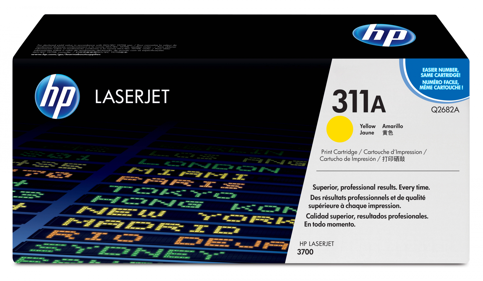 foto del prodotto hp 311a yellow original laserjet toner cartridge cartuccia toner 1 pz originale giallo