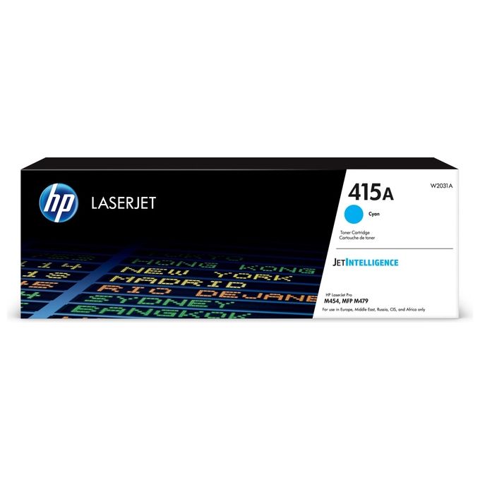 foto del prodotto hp 415a ciano laserjet toner