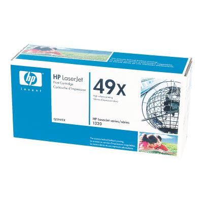foto del prodotto hp 49x cartuccia toner 2 pz originale nero