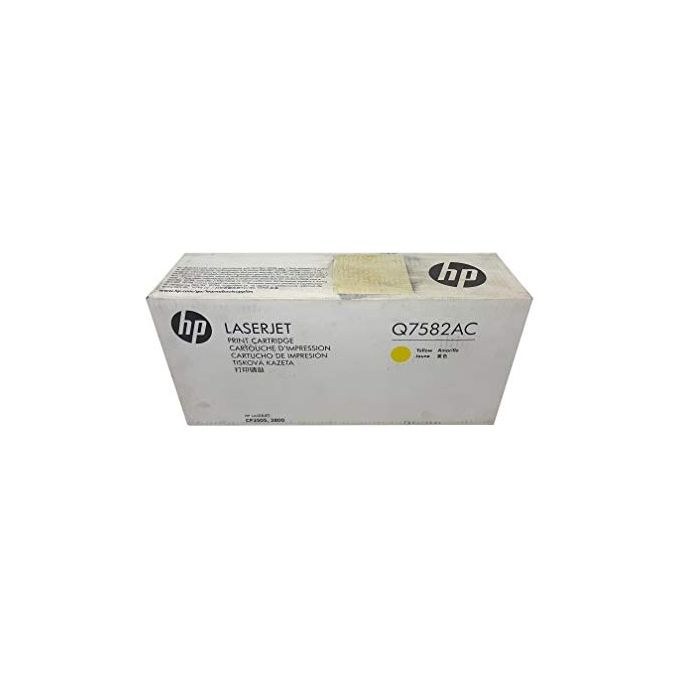 foto del prodotto hp 503a giallo originale laserjet cartuccia toner q7582a contract per color laserjet 3800, 3800dn, 3800dtn, 3800n, cp3505, cp3505dn, cp3505n, cp3505x