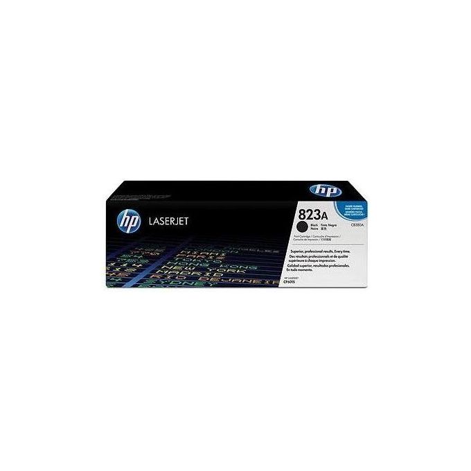 foto del prodotto hp 823a nero originale laserjet cartuccia toner cb380yc contract per color laserjet cp6015de, cp6015dn, cp6015n, cp6015x, cp6015xh