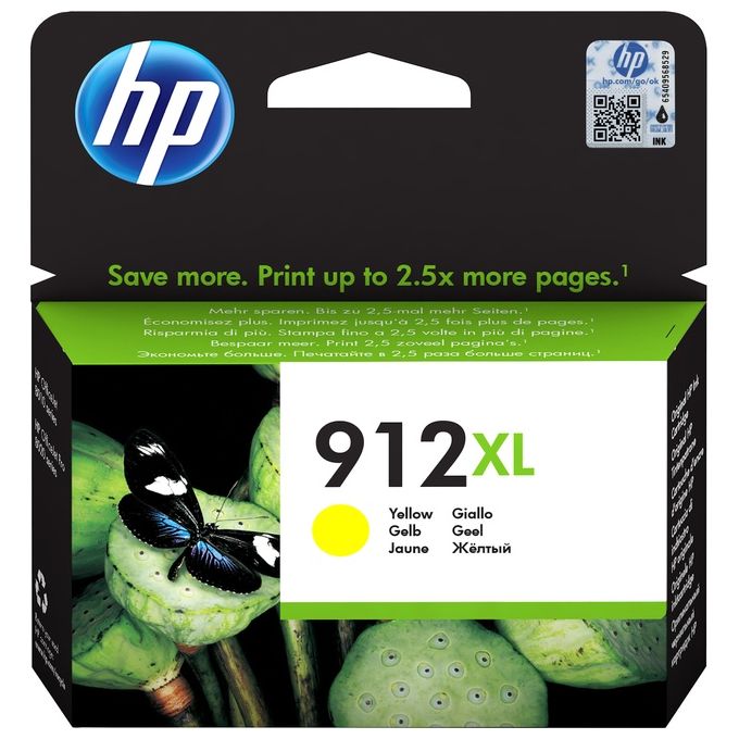 foto del prodotto hp 912xl cartuccia d'inchiostro originale giallo