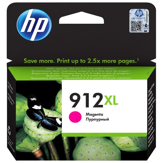 foto del prodotto hp 912xl cartuccia d inchiostro originale magenta