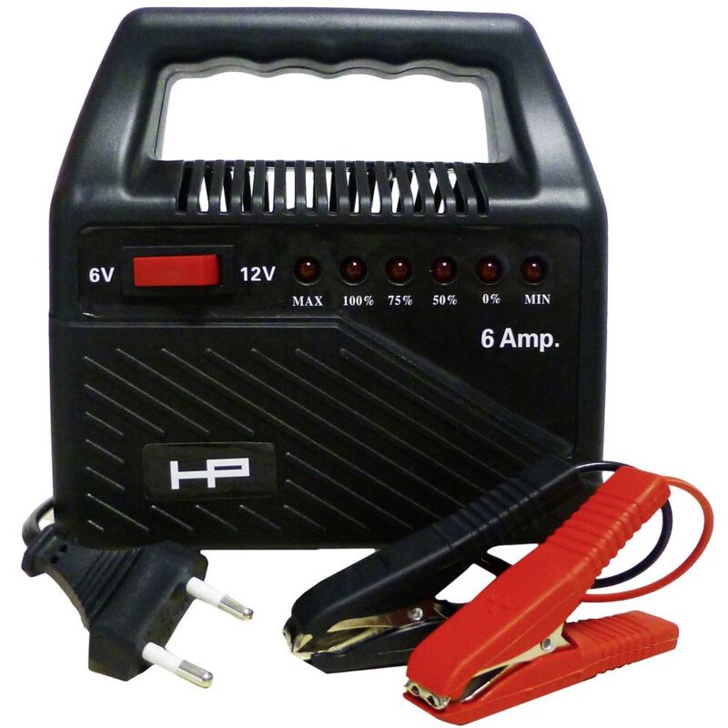 foto del prodotto hp autozubeh r 20502 caricatore 6 v, 12 v 6 a 4 a