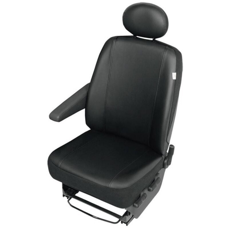 foto del prodotto hp autozubeh r 22811 vs1 coprisedile 1 pezzo ecopelle nero sedile di guida