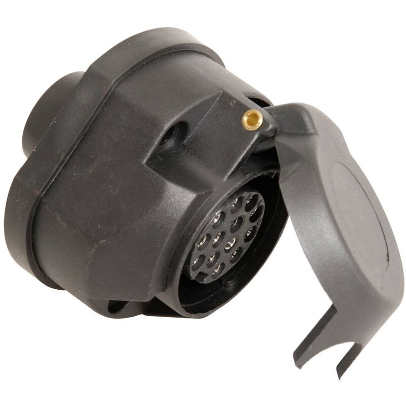 foto del prodotto hp autozubeh r 28253 presa rimorchio spina a 15 poli presa a 13 poli plastica
