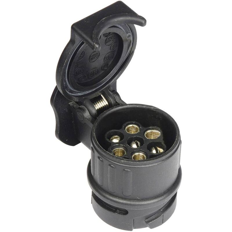 foto del prodotto hp autozubeh r 28547 adattatore rimorchio spina a 7 poli spina a 13 poli plastica