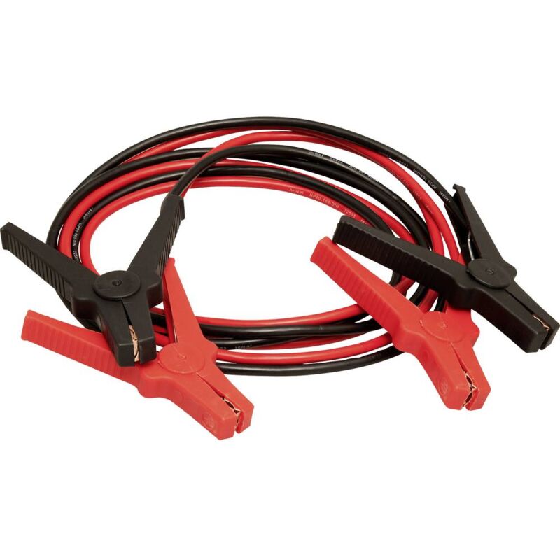 foto del prodotto hp autozubeh r cavi batteria per avviamento d emergenza 30 mm lega di rame e alluminio 3.50 m con pinze di plastica
