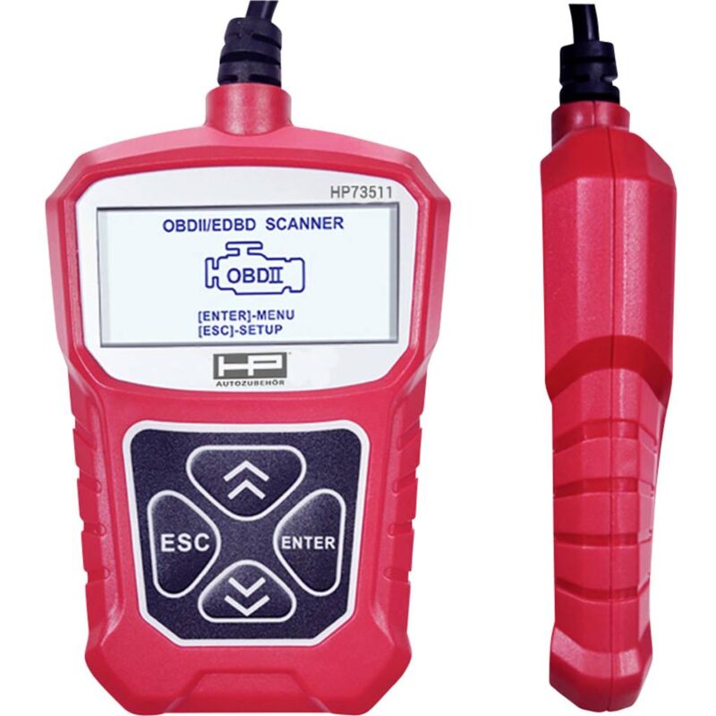 foto del prodotto hp autozubeh r obd ii diagnoseger t strumento diagnostico obd ii 75311 adatto per marca auto universal illimitato