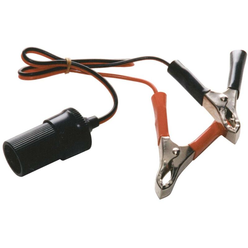 foto del prodotto hp autozubeh r presa di corrente con morsetti per poli della batteria portata massima corrente 8 a 12 24 v