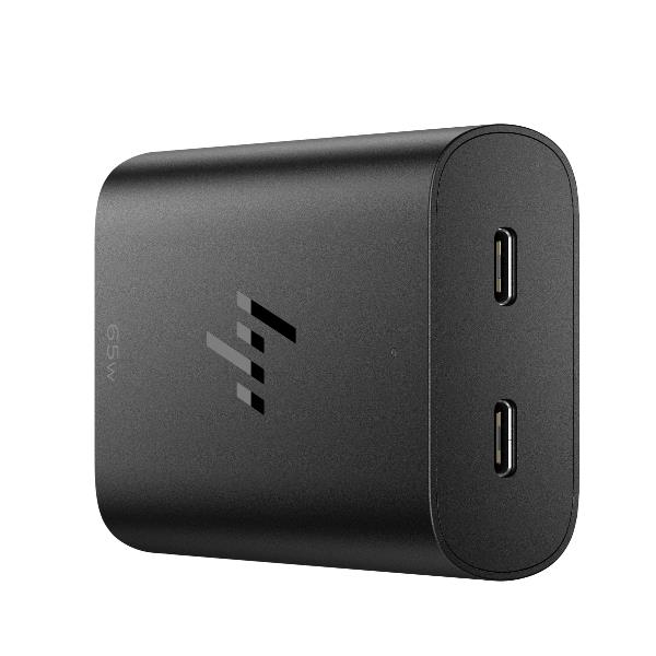 foto del prodotto hp caricabatterie per laptop usb c 65 w
