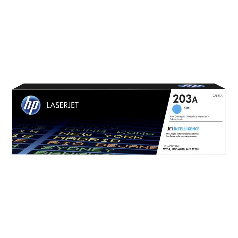 foto del prodotto hp cartridge no 203a hp203a hp 203a cyan cf541a 