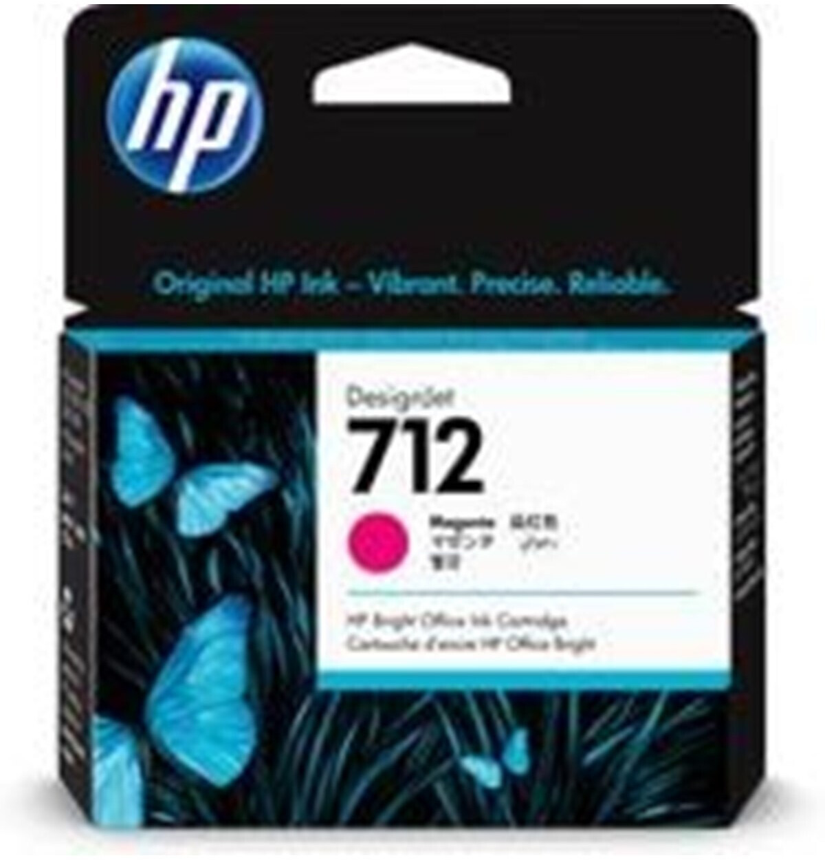 foto del prodotto hp cartuccia di inchiostro magenta originale designjet 712 da 29 ml