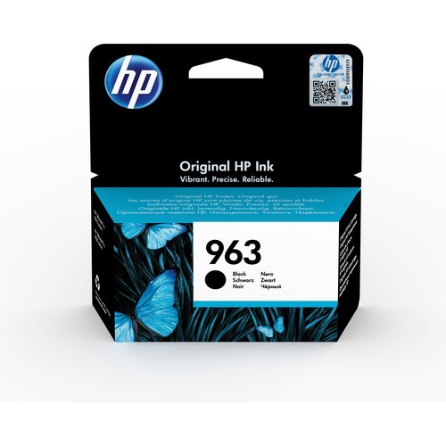foto del prodotto hp cartuccia di inchiostro nero originale 963