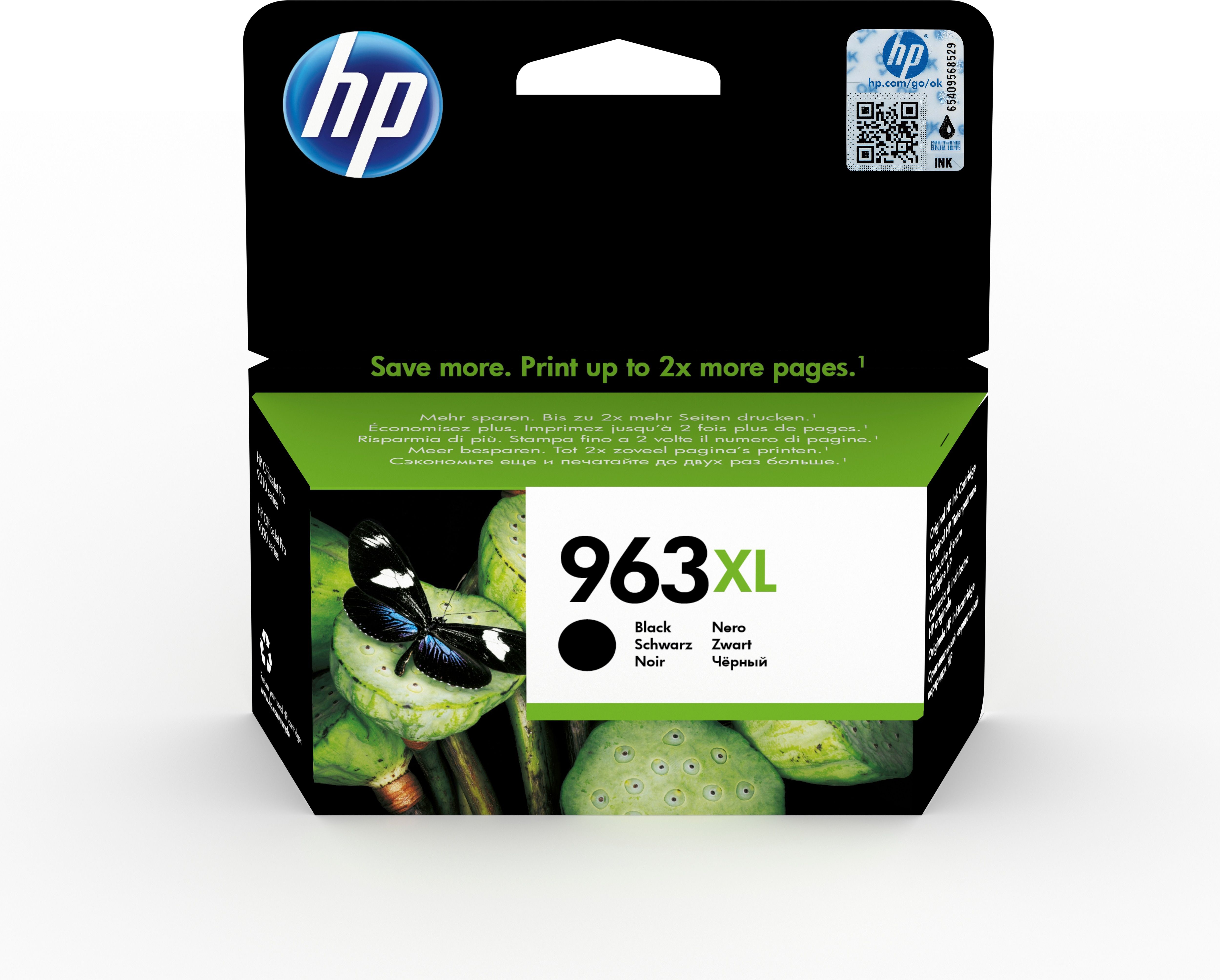 foto del prodotto hp cartuccia di inchiostro nero originale 963xl ad alta capacit 