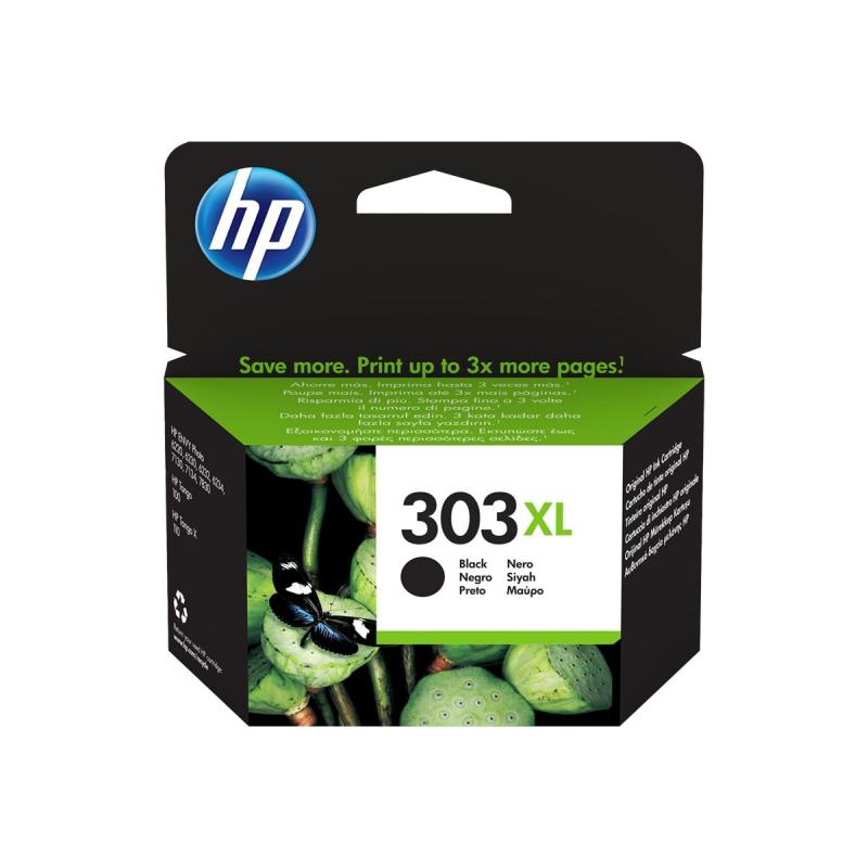 foto del prodotto hp cartuccia di inchiostro nero originale ad alta capacit 303xl