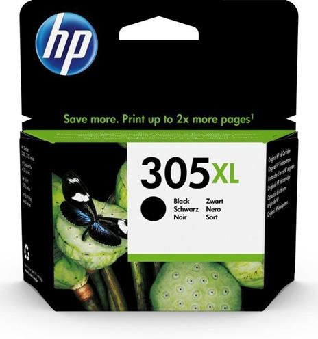 foto del prodotto hp cartuccia di inchiostro nero originale ad alta capacit 305xl