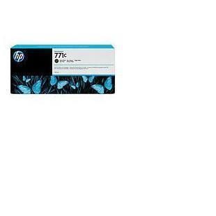 foto del prodotto hp cartuccia inchiostro ciano chiaro designjet 771c, 775 ml
