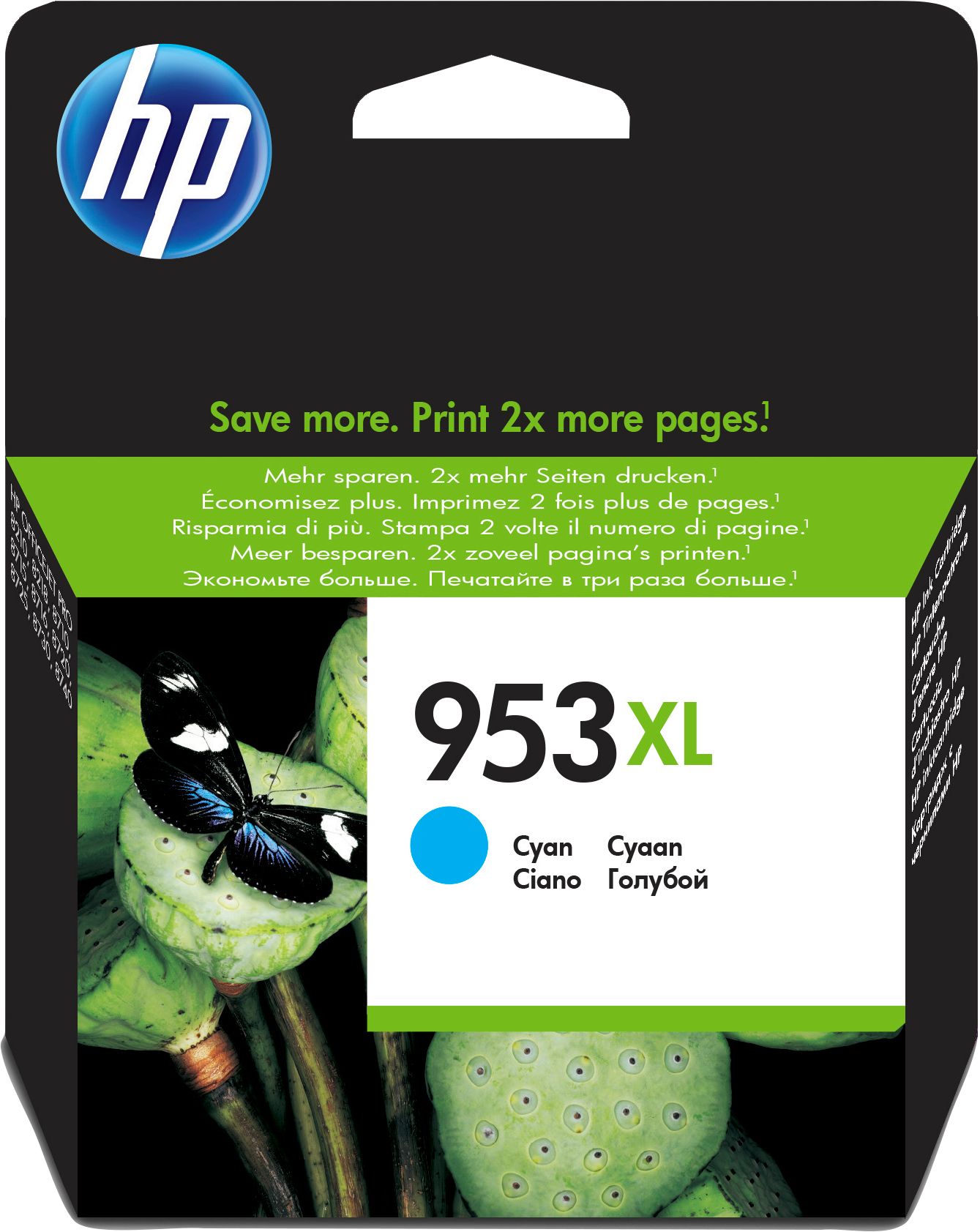 foto del prodotto hp cartuccia inchiostro ciano originale ad alta capacit 953xl