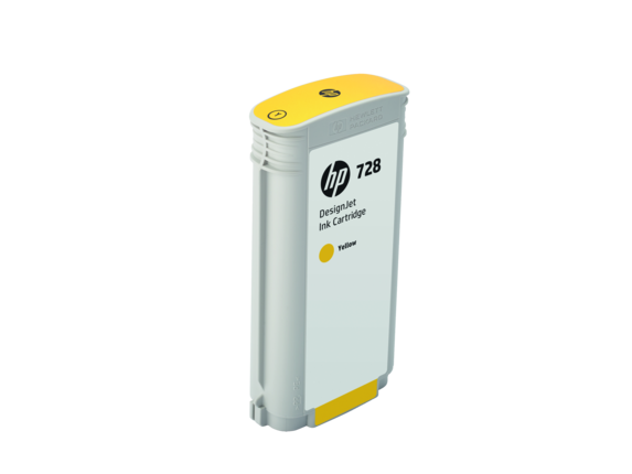 foto del prodotto hp cartuccia inchiostro giallo designjet 728, 130 ml