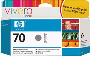 foto del prodotto hp cartuccia inchiostro grigio 70 da 130 ml