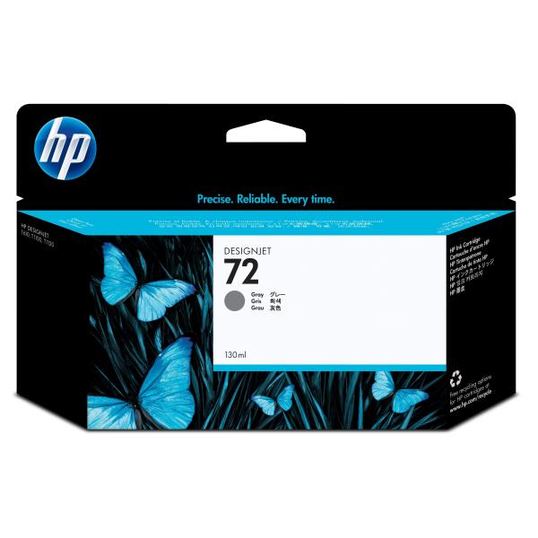 foto del prodotto hp cartuccia inchiostro grigio 72 da 130 ml
