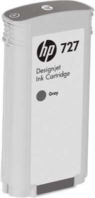 foto del prodotto hp cartuccia inchiostro grigio designjet 727, 300 ml