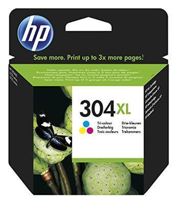 foto del prodotto hp cartuccia inchiostro originale tricromia 304xl