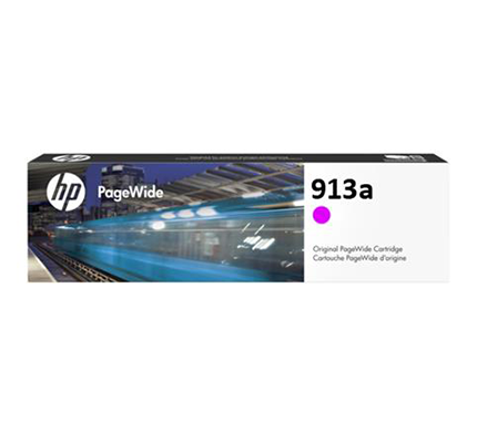 foto del prodotto hp cartuccia magenta originale 913a pagewide