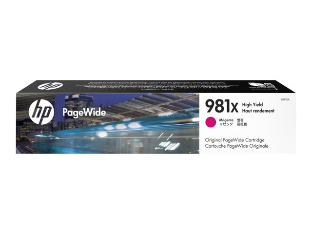 foto del prodotto hp cartuccia magenta originale ad alta capacit 981x pagewide