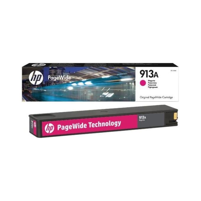 foto del prodotto hp cartuccia originale 913a magenta pagewide