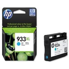 foto del prodotto hp cartuccia originale inchiostro ciano ad alta capacit 933xl