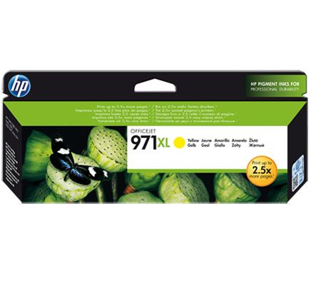 foto del prodotto hp cartuccia originale inchiostro giallo ad alta capacit 971xl