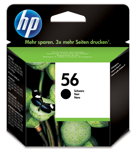 foto del prodotto hp cartuccia originale inchiostro nero 56