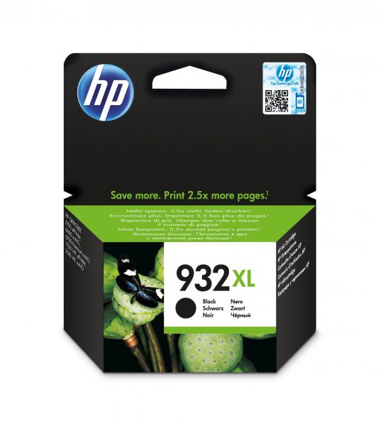 foto del prodotto hp cartuccia originale inchiostro nero ad alta capacit 932xl