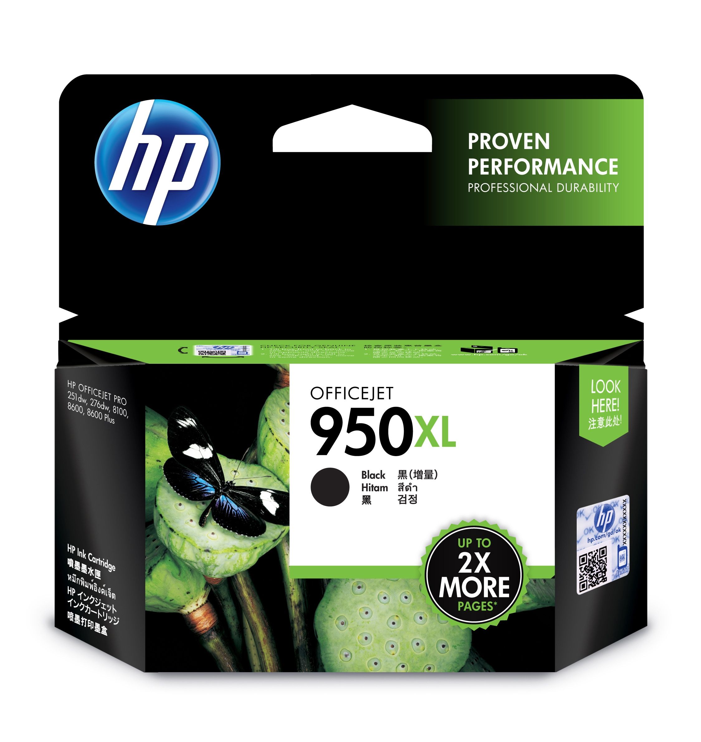 foto del prodotto hp cartuccia originale inchiostro nero ad alta capacit 950xl