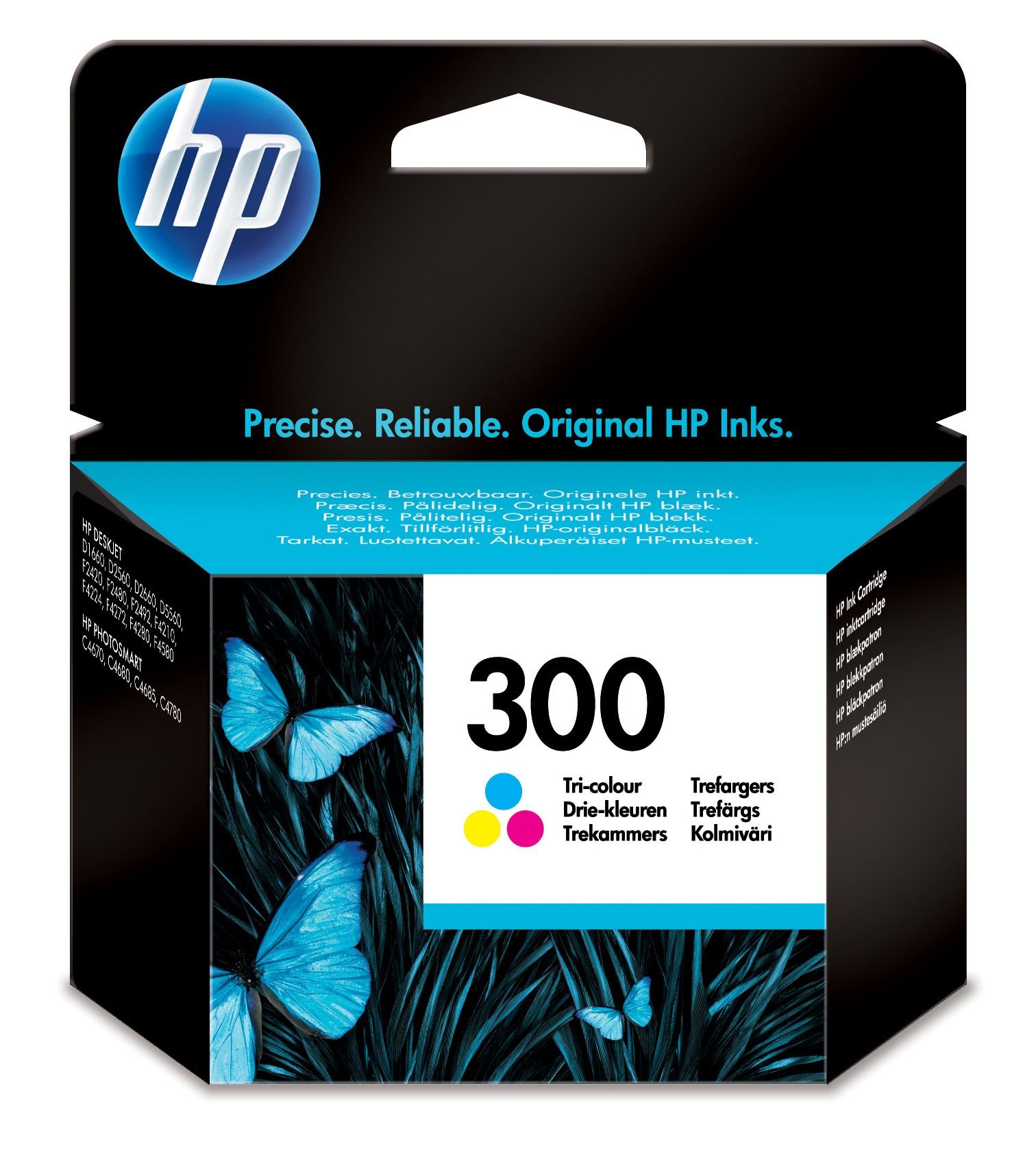 foto del prodotto hp cartuccia originale inchiostro tricromia 300