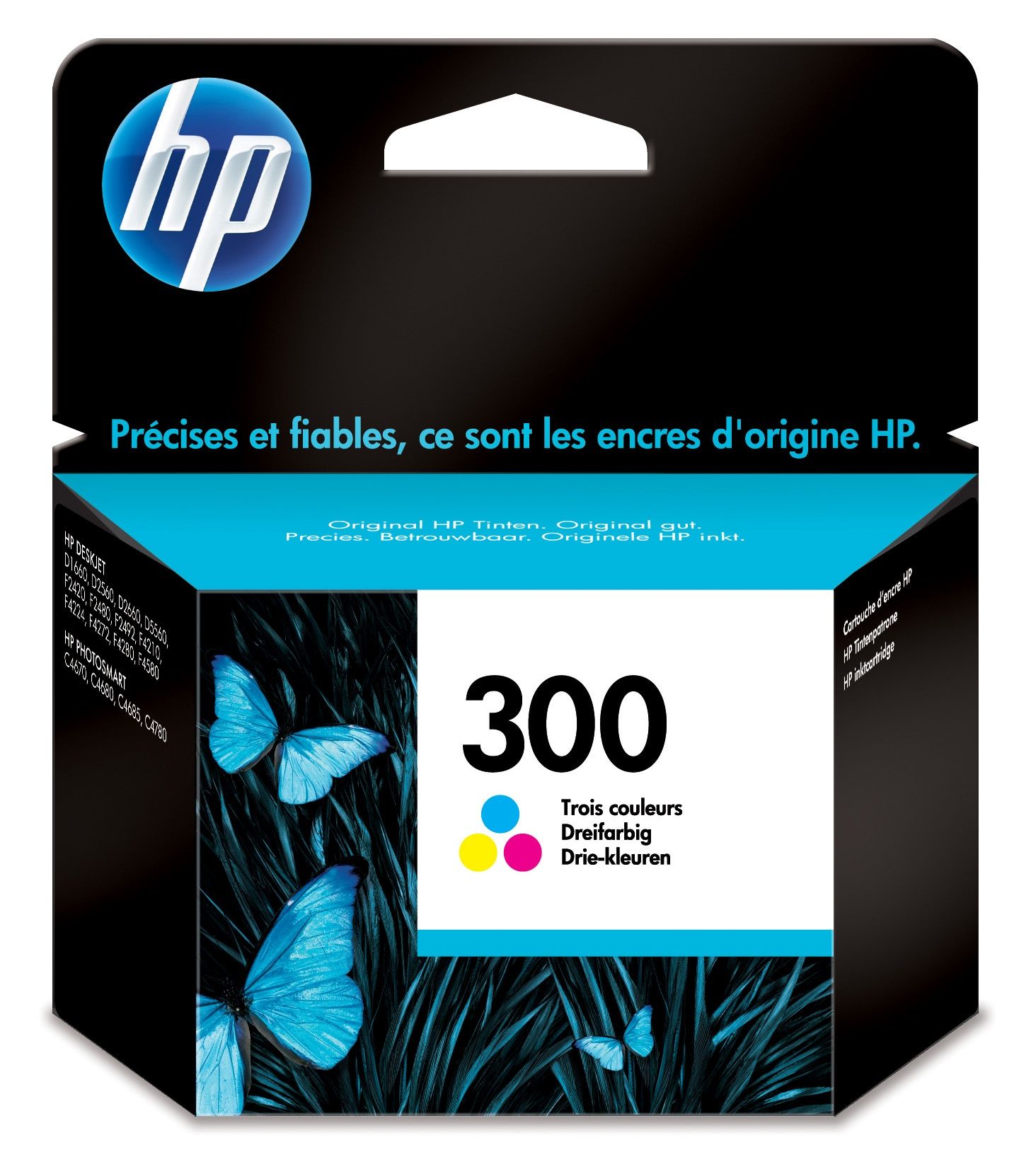 foto del prodotto hp cartuccia originale inchiostro tricromia 300