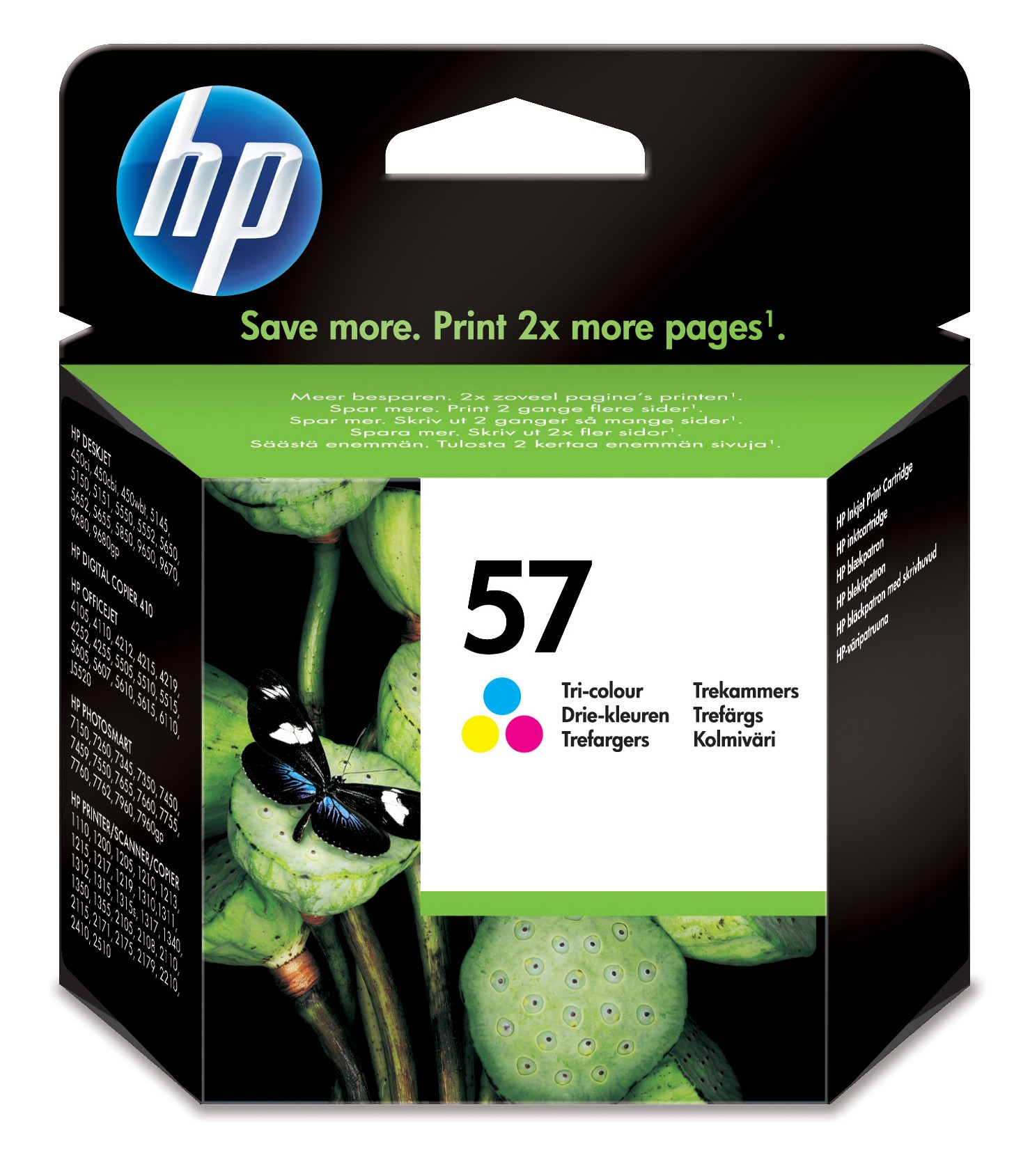 foto del prodotto hp cartuccia originale inchiostro tricromia 57