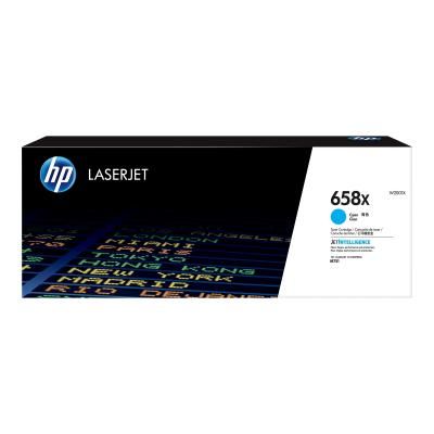 foto del prodotto hp cartuccia toner ciano originale laserjet 658x ad alta capacit 