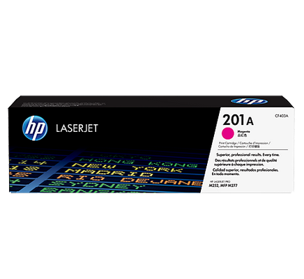 foto del prodotto hp cartuccia toner magenta originale laserjet 201a