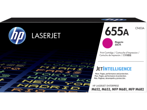 foto del prodotto hp cartuccia toner magenta originale laserjet 655a