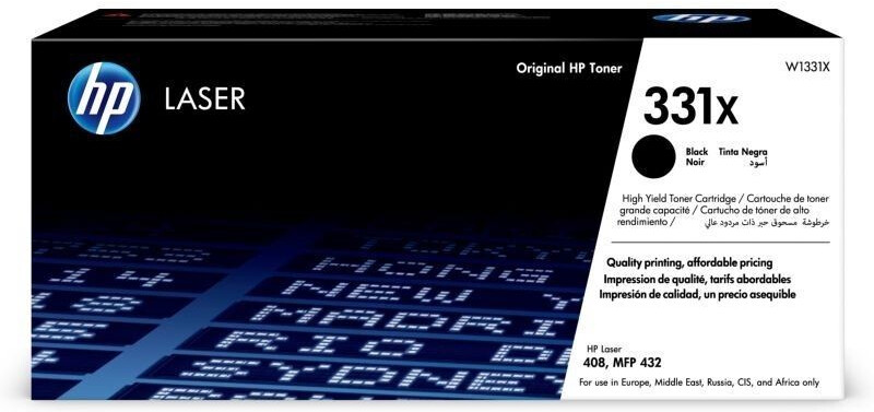 foto del prodotto hp cartuccia toner nero originale laser 331x ad alta capacit 